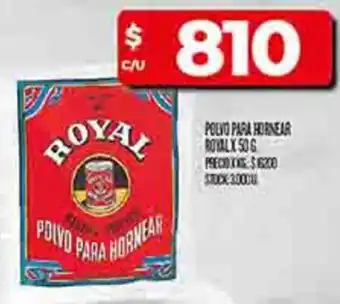 Supermercados DIA Royal polvo para hornear oferta