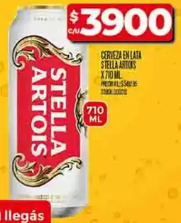 Supermercados DIA Cerveza en lata stella artois oferta