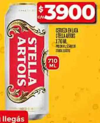 Supermercados DIA Cerveza en lata stella artois oferta