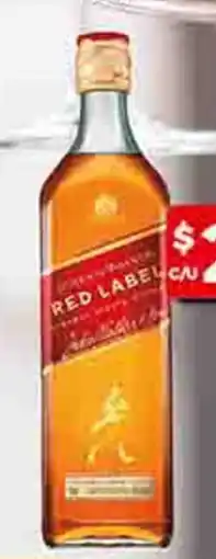 Supermercados DIA Red label whisky johnnie walker oferta