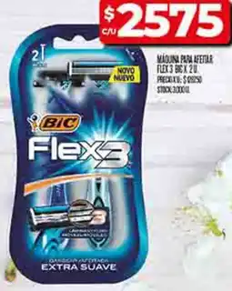 Supermercados DIA Bic flex3 oferta