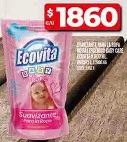 Supermercados DIA Ecovita baby care para la ropa oferta