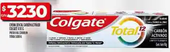 Supermercados DIA Colgate crema dental carbon activado oferta