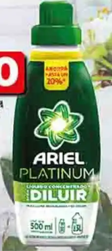 Supermercados DIA Ariel detergente para la ropa en botella para dilur oferta