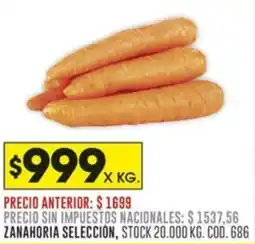 Coto Zanahoria seleccion oferta