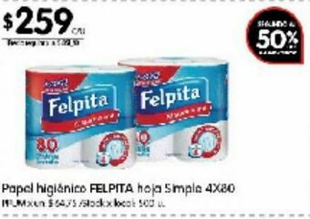 Disco Papel higiénico felpita oferta
