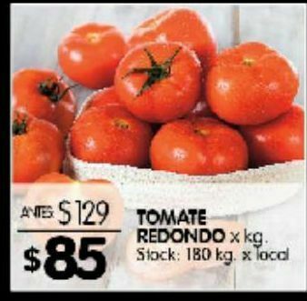 Disco Tomate redondo x kg oferta
