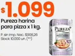 Changomas Pureza harina para pizza oferta