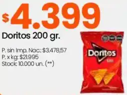 Changomas Doritos oferta