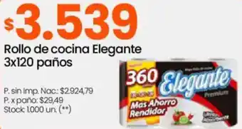 Changomas Elegante rollo de cocina oferta