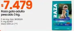 Changomas Raza gato adulto pescado oferta