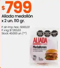Changomas Aliada medallón oferta