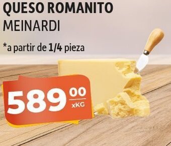 El Milagro Mayorista Queso Romanito Meinardi oferta