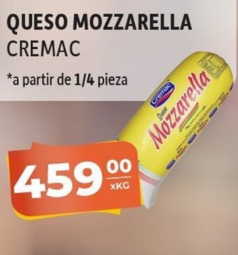 El Milagro Mayorista Queso Mozzarella Cremac oferta
