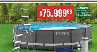 Makro Pileta intex oferta