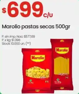 Changomas Marolio pastas secas oferta