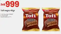 Changomas Tofi negro oferta