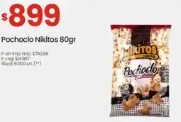 Changomas Nikitos pochoclo oferta