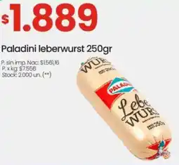 Changomas Leberwurst paladini oferta
