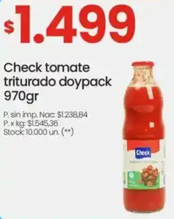 Changomas Check tomate triturado doypack oferta