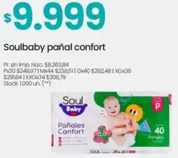 Changomas Soulbaby pañal confort oferta