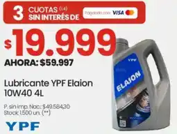 Changomas Elaion lubricante oferta