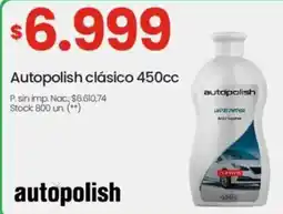 Changomas Autopolish clásico oferta
