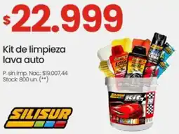 Changomas Kit de limpieza lava auto oferta