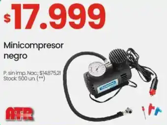 Changomas Minicompresor negro oferta