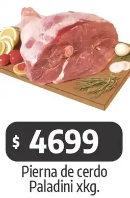 Autoservicio Capo Paladini pierna de cerdo oferta