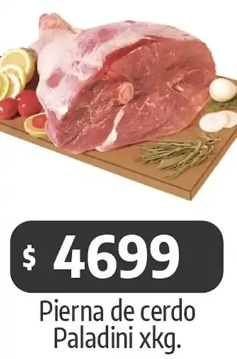 Autoservicio Capo Paladini pierna de cerdo oferta