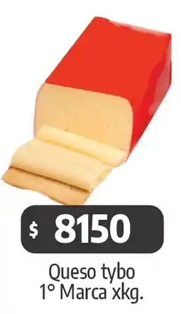 Autoservicio Capo Queso tybo 1° marca oferta