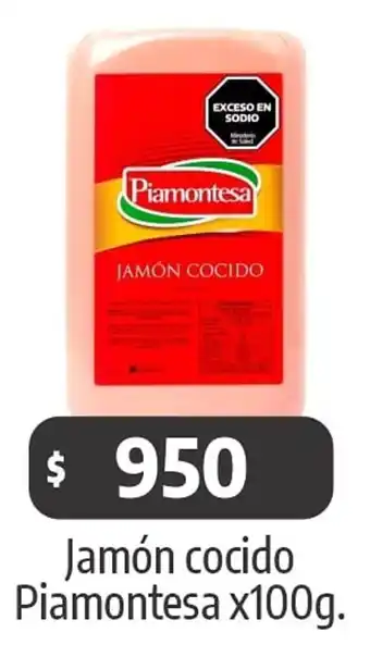 Autoservicio Capo Piamontesa jamón cocido oferta