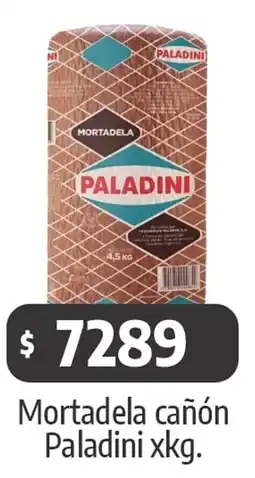 Autoservicio Capo Paladini mortadela cañón oferta