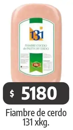 Autoservicio Capo 131 fiambre de cerdo oferta