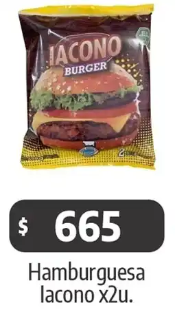 Autoservicio Capo Hamburguesa lacono oferta