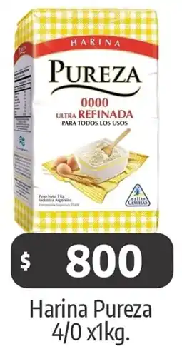 Autoservicio Capo Pureza harina oferta