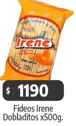 Autoservicio Capo Irene fideos dobladitos oferta