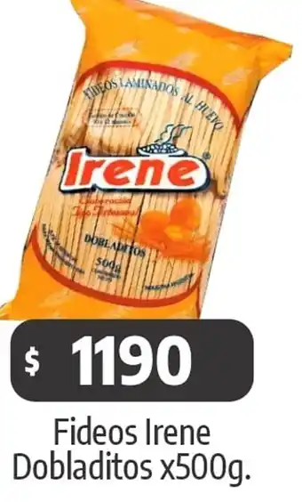 Autoservicio Capo Irene fideos dobladitos oferta