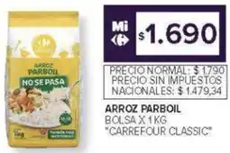 Carrefour Carrefour classic arroz parboil bolsa oferta