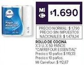 Carrefour Carrefour essential rollo de cocina oferta