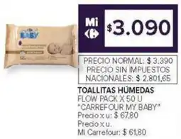Carrefour Carrefour my baby flow oferta