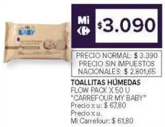 Carrefour Carrefour my baby flow oferta