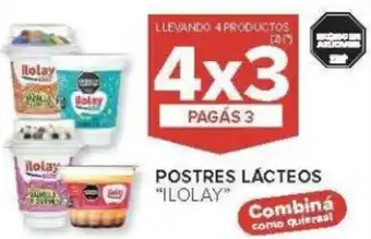 Carrefour Ilolay postres lácteos oferta