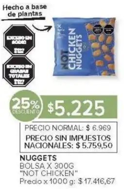 Carrefour Not chicken bolsa oferta