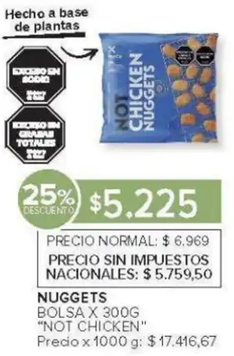 Carrefour Not chicken bolsa oferta