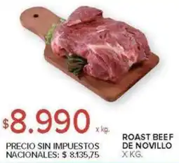 Carrefour Roast beef de novillo oferta