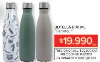 Carrefour Carrefour botella oferta