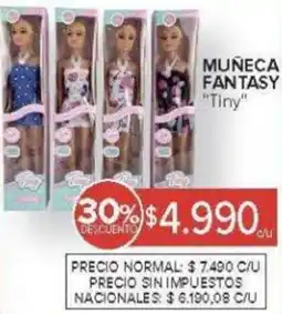 Carrefour Tiny muñeca fantasy oferta