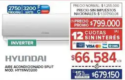 Carrefour Hyundai aire acondicionado split oferta
